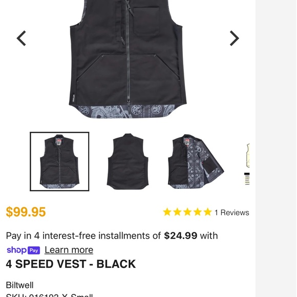 Motorcycle Vest - Picture 7 of 7